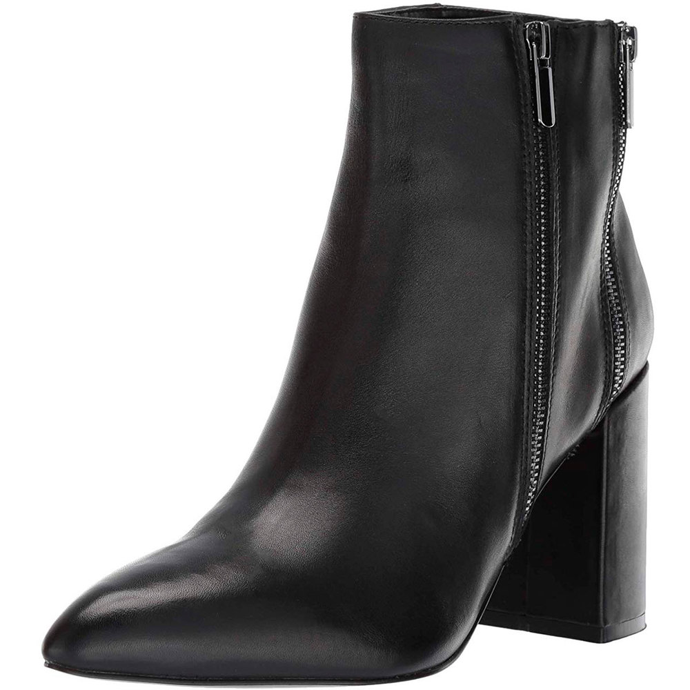 Fergie Enigma Women's Booties Black Leather 8M